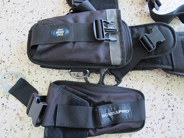 Second hand ScubaPro Weight Harness available from Scuba Tech Diving Centre in Cyprus for Sidemount Divers